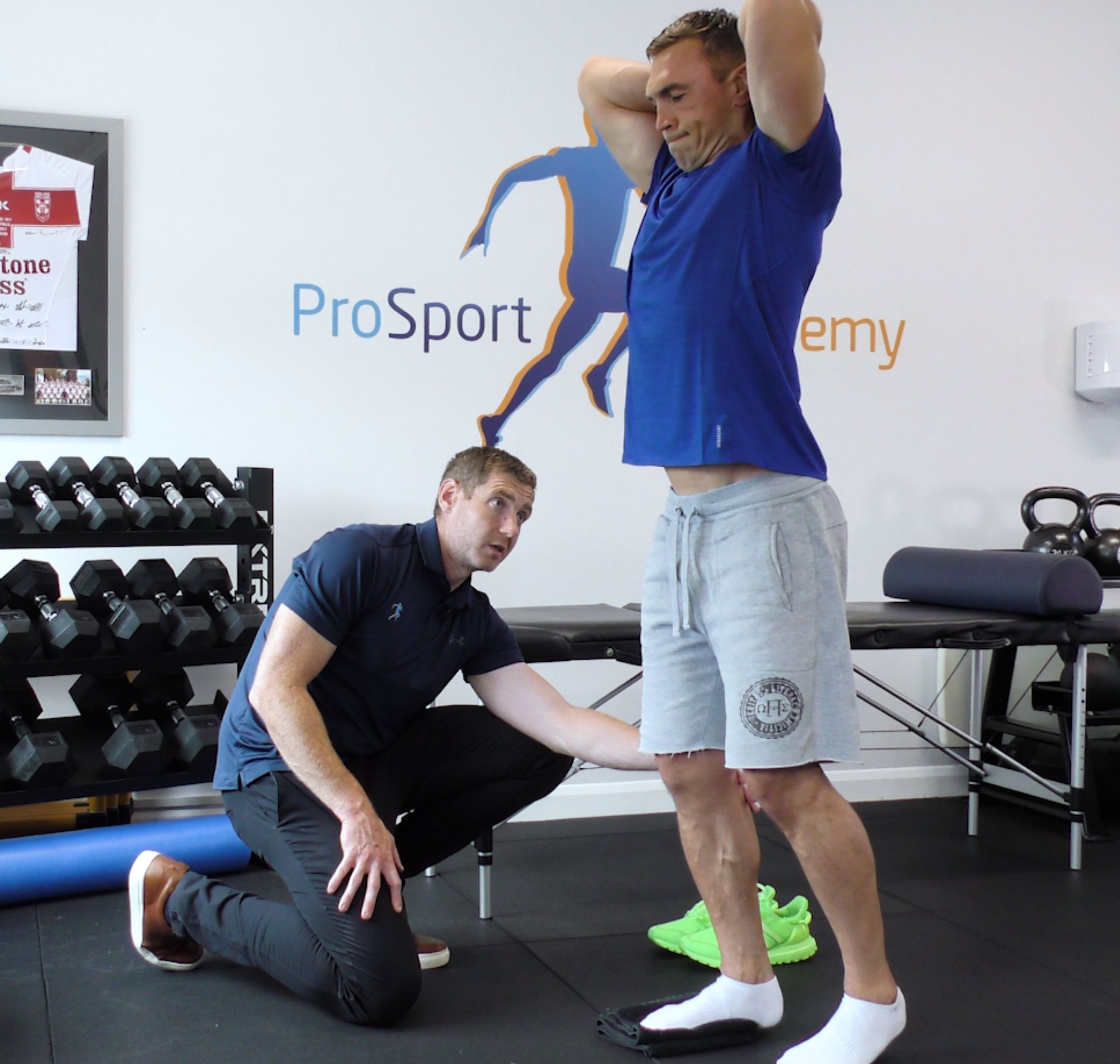 Dave O'Sullivan Treating Kevin Sinfield